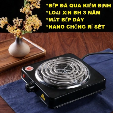 Bếp Hơi Sau Sinh Mẹ và Bé 1.000W - 5 Cấp Độ và Chỉnh Nhiệt Độ, Giá Ưu Đãi 118.500₫