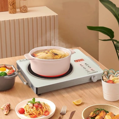 Bếp Hồng Ngoại 3.500W Cao Cấp, Cảm Ứng Đa Chức Năng - Tiết Kiệm Thời Gian, Thiết Kế Sang Trọng, 299k 3
