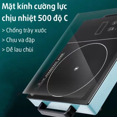 Bếp hồng ngoại 3.500W đơn và đôi không kén nồi, bảo hành 24 tháng, giá 329.000 đồng