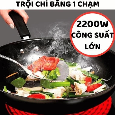 Bếp hồng ngoại Chefman 2.200W - Nấu mọi loại nồi, bảo hành 12 tháng, giảm còn 399.000₫