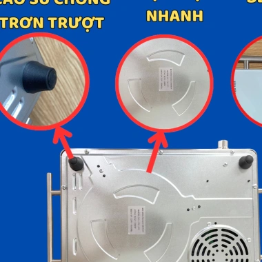 Bếp hồng ngoại Chefman 2.200W - Nấu mọi loại nồi, bảo hành 12 tháng, giảm còn 399.000₫