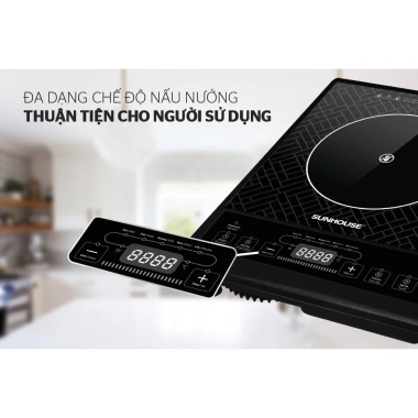 Bếp hồng ngoại đơn Sunhouse SHD6.011 2.000W nút cơ - Chính hãng, bảo hành 1 năm, giá 540.000₫ 3