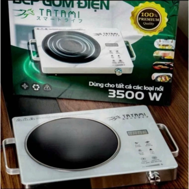 Bếp Hồng Ngoại Đơn TATAMI 3.500W Không Kén Nồi, Mặt Kính Ceramic - Giá 355.000₫