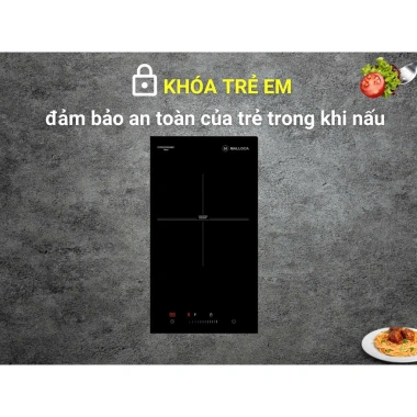 Bếp hồng ngoại Malloca MDR 301 - Công suất mạnh, mặt kính chịu nhiệt, bảo hành 3 năm, giảm giá 5,5 triệu