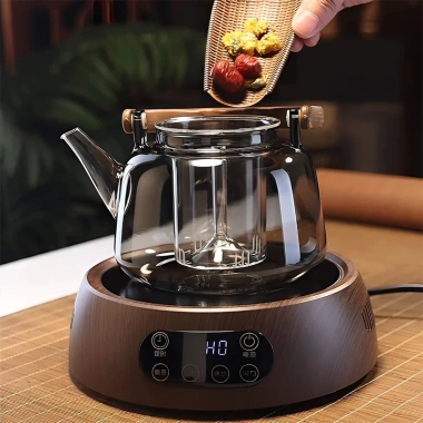 Bếp Hồng Ngoại Mini Đa Năng 1.500W – ấm trà gốm điện mới, hấp nhỏ không tiếng ồn, giảm giá 23% chỉ 160.000₫ 9