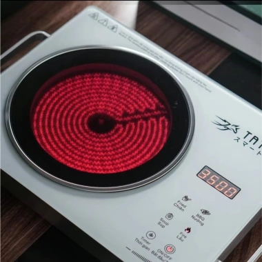 Bếp hồng ngoại PTLUXURY 3.500W đa năng, không kén nồi, không bức xạ, tiết kiệm điện, giá 339.000 VND