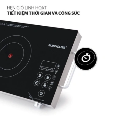 Bếp Hồng Ngoại SUNHOUSE SHD 6.017 cảm ứng, Tặng vỉ nướng, BH 12 tháng, Giá 685.000₫ 3