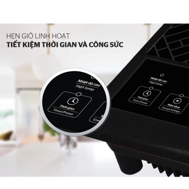 Bếp hồng ngoại Sunhouse SHD6.011 không kén nồi chảo, bảo hành 1 năm, giảm giá 540.000 VND