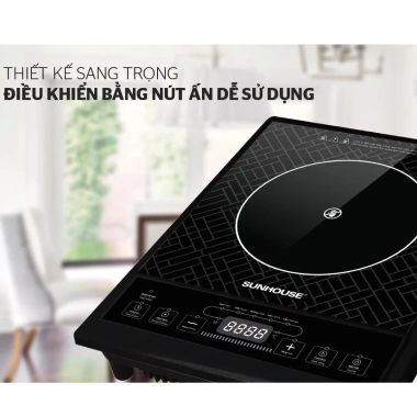 Bếp hồng ngoại Sunhouse SHD6.011 không kén nồi chảo, bảo hành 1 năm, giảm giá 540.000 VND