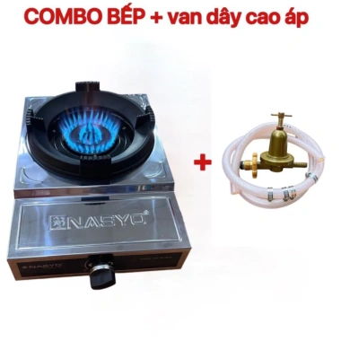 Bếp Khè Đơn NASYO NS-7B Inox - Công Nghiệp, Chịu Nhiệt Tốt, Giá ưu đãi 799.000 VND