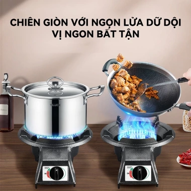 Bếp khè gas công nghiệp mini, nhẹ, công suất lớn, đun nhanh - Giá chỉ 508.000 VND 3