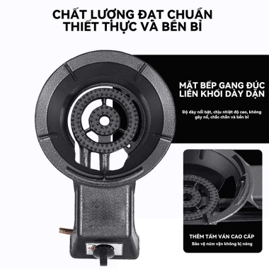 Bếp khè gas công nghiệp mini, nhẹ, công suất lớn, đun nhanh - Giá chỉ 508.000 VND 6