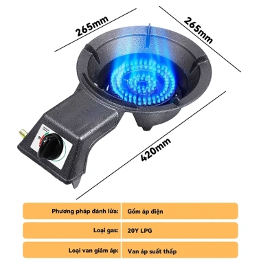 Bếp khè gas công nghiệp mini, nhẹ, công suất lớn, đun nhanh - Giá chỉ 508.000 VND 8