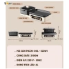 Bếp lẩu nướng Bear 2 ngăn DKL-E22W1 cao cấp, tháo rời gấp gọn, công suất lớn 2.05 triệu 8