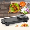 Bếp Lẩu Nướng Đa Năng 2 In 1 Cao Cấp 1.300W Chống Dính Giá chỉ 198.000₫