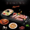 Bếp Lẩu Nướng Đa Năng 2 In 1 Cao Cấp 1.300W Chống Dính Giá chỉ 198.000₫ 2