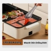 Bếp Lẩu Nướng Điện CHANGHONG 2 Ngăn 1.500W – Nấu Lẩu, Nướng, Xào, Dễ Vệ Sinh, Giá 569.000đ 4