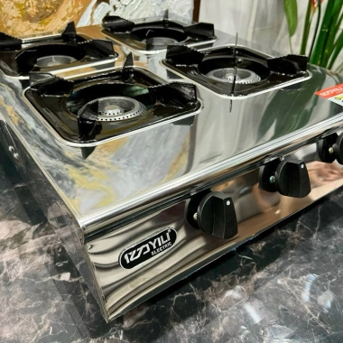 Bếp nấu mì cay & cơm niêu 4 họng - Giá chỉ 850.000đ, tiện lợi cho gia đình
