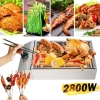 Bếp nướng điện 2.800W không khói inox - Nướng hải sản, thịt xiên, gia đình, bảo hành 12 tháng - Giá 435.000 VND 9