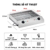 Bếp nướng điện công nghiệp đa năng khay đôi - Nướng bánh tráng, thịt xiên, hải sản - Giá 670.000₫ (giá gốc 857.600₫) 4