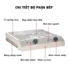 Bếp nướng điện công nghiệp đa năng khay đôi - Nướng bánh tráng, thịt xiên, hải sản - Giá 670.000₫ (giá gốc 857.600₫) 5