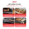 Bếp nướng điện Heimo Yaki Grill HYG-62B 2 trong 1 mặt nướng đa năng, dễ thay đổi, tiện lợi, giá 4,2 triệu 3