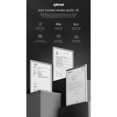 Bếp nướng điện Heimo Yaki Grill HYG-62B 2 trong 1 mặt nướng đa năng, dễ thay đổi, tiện lợi, giá 4,2 triệu