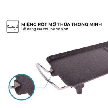 Bếp nướng điện không khói SUNNHOUSE SHD4.607 1.500W Bảo hành 12 tháng Giá 289.000₫ 7