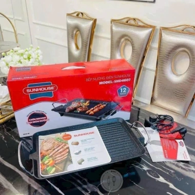 Bếp nướng điện không khói SUNNHOUSE SHD4.607 1.500W Bảo hành 12 tháng Giá 289.000₫ 10