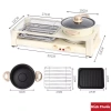Bếp nướng lẩu 2in1 2.200W cao cấp, chống dính, truyền nhiệt nhanh, tiết kiệm điện, kèm vỉ nướng - 1.199.000₫ 7