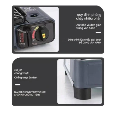 Bếp Nướng Ngoài Trời Đa Năng – Gas Di Động Chống Gió, Gấp Gọn Tiện Lợi cho BBQ Gia Đình & Dã Ngoại – Giá 711.273₫ 4 Bếp Nướng Ngoài Trời Đa Năng – Gas Di Động Chống Gió, Gấp Gọn Tiện Lợi cho BBQ Gia Đình & Dã Ngoại – Giá 711.273₫ 4