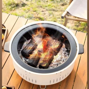 Bếp nướng than hoa không khói Inox cao cấp, chịu nhiệt, cho nhà hàng, gia đình và dã ngoại: Giá 377.000 VND 3