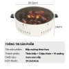 Bếp nướng than hoa không khói Inox cao cấp, chịu nhiệt, cho nhà hàng, gia đình và dã ngoại: Giá 377.000 VND 6
