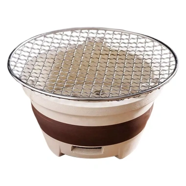 Bếp than đất sét đa năng, đốt dễ, thông gió tháo rời - Dã ngoại giá 249.700₫