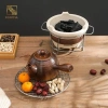 Bếp than di động đa năng Đất sét, Ấm trà, Giá đỡ BBQ - Phù hợp du lịch, cắm trại, sân sau, gia đình 7