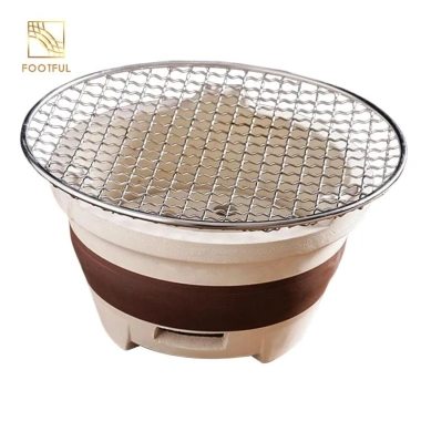Bếp than di động đa năng Đất sét, Ấm trà, Giá đỡ BBQ - Phù hợp du lịch, cắm trại, sân sau, gia đình 9 Bếp than di động đa năng Đất sét, Ấm trà, Giá đỡ BBQ - Phù hợp du lịch, cắm trại, sân sau, gia đình 9