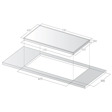 Bếp từ 2 vùng Lorca LCI-806D lắp âm - Tiết kiệm điện, nấu nhanh, ưu đãi 13.9 tr 5