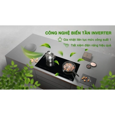 Bếp từ 2 vùng nấu Hafele HC-I7.325B - 9 mức gia nhiệt, cảm ứng trượt cao cấp, giá ưu đãi 15.2 triệu 5
