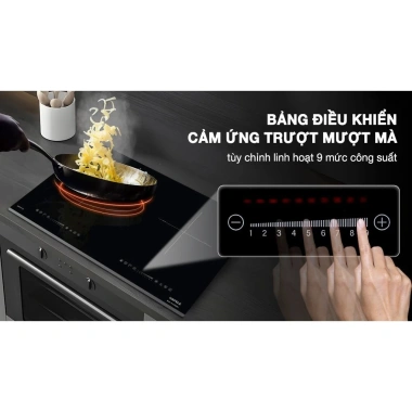 Bếp từ 2 vùng nấu Hafele HC-I7.325B - 9 mức gia nhiệt, cảm ứng trượt cao cấp, giá ưu đãi 15.2 triệu 6