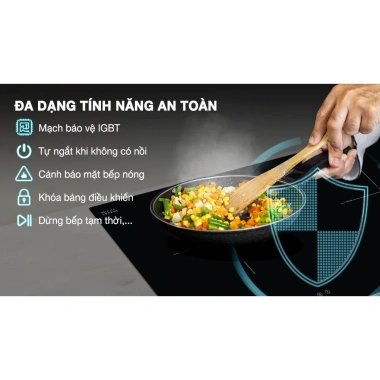 Bếp từ 2 vùng nấu Hafele HC-I7.325B - 9 mức gia nhiệt, cảm ứng trượt cao cấp, giá ưu đãi 15.2 triệu 8