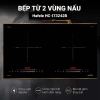 Bếp từ 2 vùng nấu HC-I73.242B Hafele - Mặt kính Schott Ceran, tặng bộ nồi chảo 6