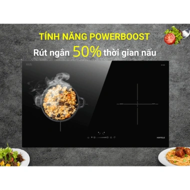 Bếp từ 2 vùng nấu HC-I752B Hafele 9 mức gia nhiệt - Tích hợp đa chức năng, giá ưu đãi 24.664.000₫ 6