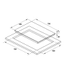Bếp từ 2 vùng nấu HC-I752B Hafele 9 mức gia nhiệt - Tích hợp đa chức năng, giá ưu đãi 24.664.000₫ 8
