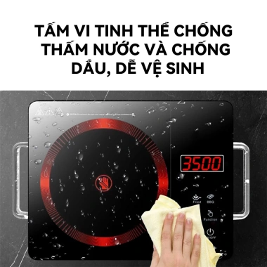 Bếp Từ 3.500W Đa Năng Không Kén Nồi, Hồng Ngoại, Bảo Hành 2 Năm - Giá 489,250₫ 6