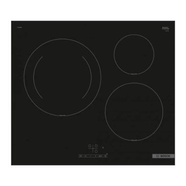 Bếp từ Bosch PUJ61RBB5E 3 vùng nấu - Nhận diện nồi, hẹn giờ, giảm giá 17% 10,27tr