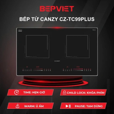 Bếp từ Canzy CZ-TC99Plus thế hệ mới, tiết kiệm điện, giá chỉ 3.894.000 VNĐ 6
