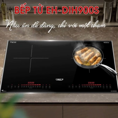 Bếp từ Chefs EH-DIH900S Inverter tiết kiệm, nấu nhanh, tặng bộ nồi Dann, bảo hành tại nhà 8