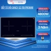 Bếp từ đôi Canzy T01 PROMAX 2.025 - Biến tần inverter, sôi liu riu, bảo hành 3 năm, giảm giá tới 38% chỉ 3.79 triệu