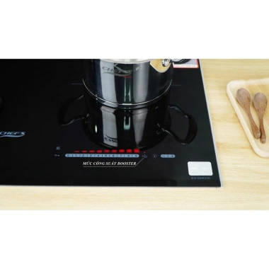 Bếp Từ Đôi Chefs EH-DIH336 - Cảm Ứng Trượt An Toàn, Tiết Kiệm Năng Lượng cho Gia Đình - Giá Ưu Đãi 17.9 triệu
