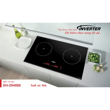 Bếp Từ Đôi Chefs EH-DIH888 - Mặt Kính Schott Ceran, Booster 3.700W, Giá 16,325,510 VND